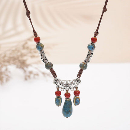 Ethnic Style Tibetan Forehead Chain Ancient Style Headwear Fashion Accessories
