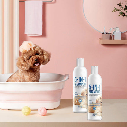 Lavender Scent Pet Shampoo for Cats and Dogs Long-Lasting Fragrance Bath Supplies