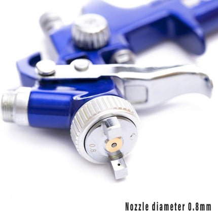 HVLP Gravity Feed Spray Tool Automotive Paint Sprayer Kit Nozzle Set