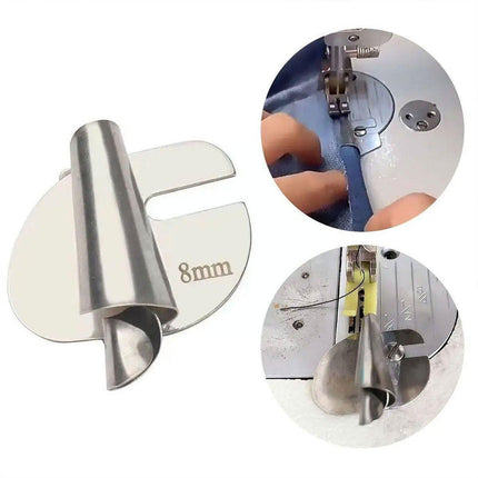 Household Sewing Machine Attachment Spiral Flanger Towel Fabric Puller Tool
