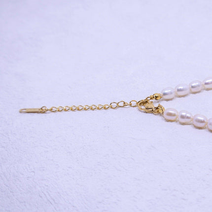 Natural Freshwater Pearl Beaded Necklace Elegant Versatile High Quality Jewelry