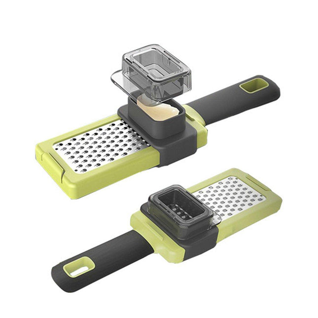 2pcs Manual Garlic Press Grinder Household Garlic Masher Pounder Kitchen Tools