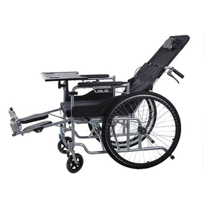 Plastic Dining Table for Wheelchair with Dining Board for Elderly Mobility Use