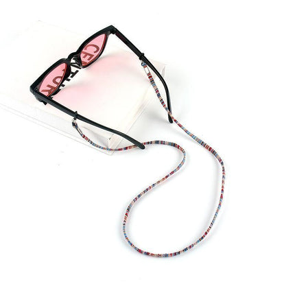 5 PCS Colorful Sunglasses Strap Eyeglass Chain Reading Glasses Holder Neck Cord - Aimall