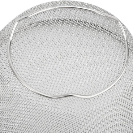 Mini Stainless Steel Sieve Drainage Basket Fruit Filter Basin for Kitchen Use
