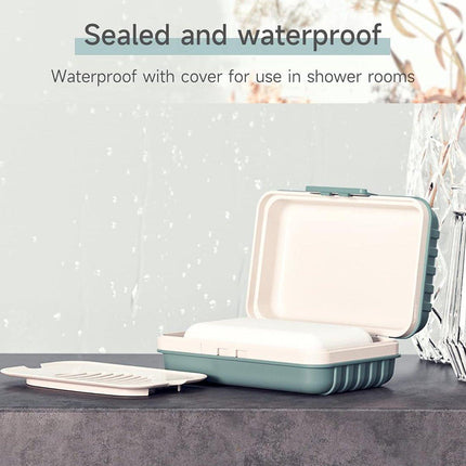 3PCS Soap Holder Travel Soap Container Portable Bar Soap Case Leakproof Soap Box