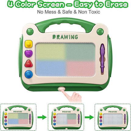 Magnetic Drawing Board Sketch Pad Doodle Writing Craft Children Kids Toy Gifts - Aimall