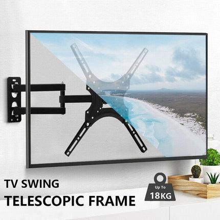 Universal TV Wall Mount Bracket Swivel Tilt 32-55Inch Folding TVStand Adjustable
