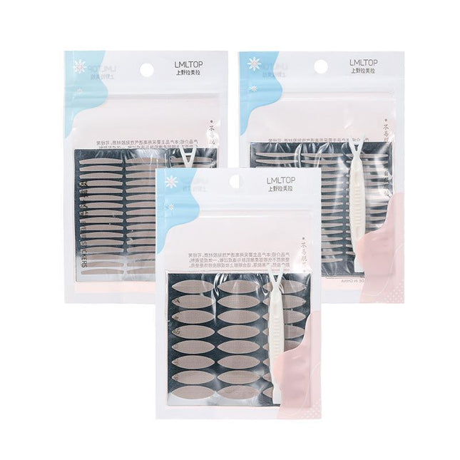 Eyelid Tape Stickers 120Pcs Natural Invisible- Adhesive Eye Lift Strips Tool - Aimall