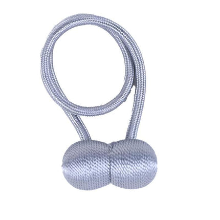 1PC Tieback Curtain Magnetic Ball Curtains Buckle Tie Backs Curtain Holder Home - Aimall