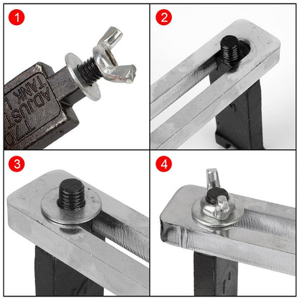 Adjustable Universal Fuel Tank Cover Removal Tool 3 Claws Gasoline Pump Wrench