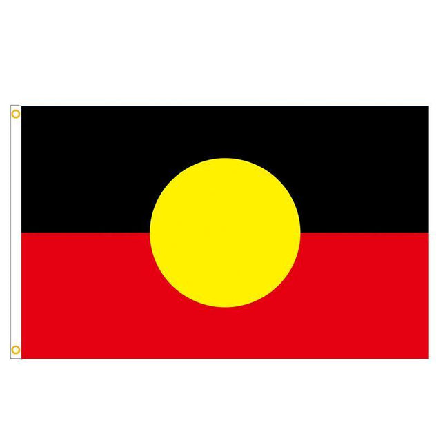 90*150CM Aboriginal Flag Australia Day Flag 90x150cm Indigenous Flag - Aimall