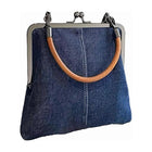 Small Handbag Women Tote Bag Cowboy Splicing Crossbody Shoulder Satchel Bag