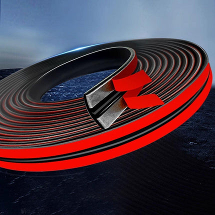 Car Windshield T-Shape Sealing Strip Window Gap Weatherproof Trim Roof Seal