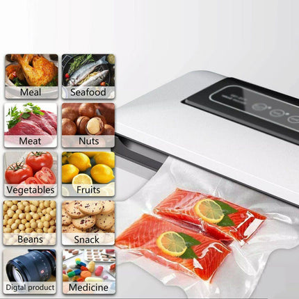Vacuum Food Sealer Bags Saver Seal Storage Precut Commercial Grade - Aimall