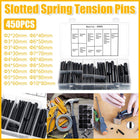 450PCS Roll Pin Assortment Kit Slotted Spring Tension Pins Fasteners Dowel