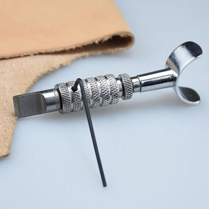 Swivel Leather Working Cut Blade Adjustable Carving Knife Leather craft Tool - Aimall