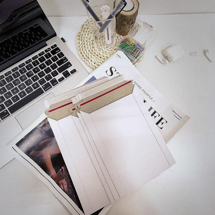 32.5X23.5CM Card Mailer 01 160 x 240mm 300GSM Envelope Tough Bag Replacement - Aimall