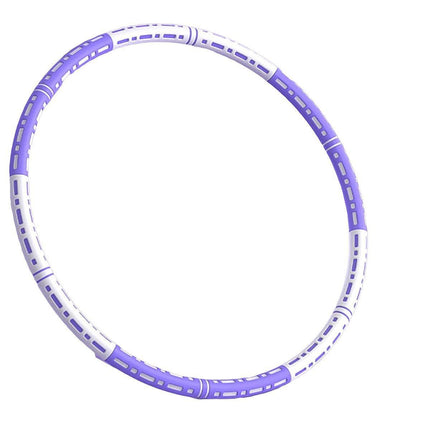 Detachable Weighted Hula Hoop Fitness Equipment for Home Exercise Use