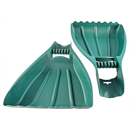 1pc Outdoor Garden Rake Lightweight Plastic Portable Tool for Easy Leaf Cleaning