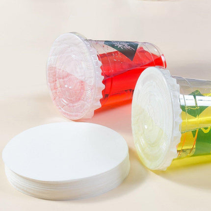 1000pcs Leak-proof Milk Tea Paper Cups Drink Containers Party Favors Supplies