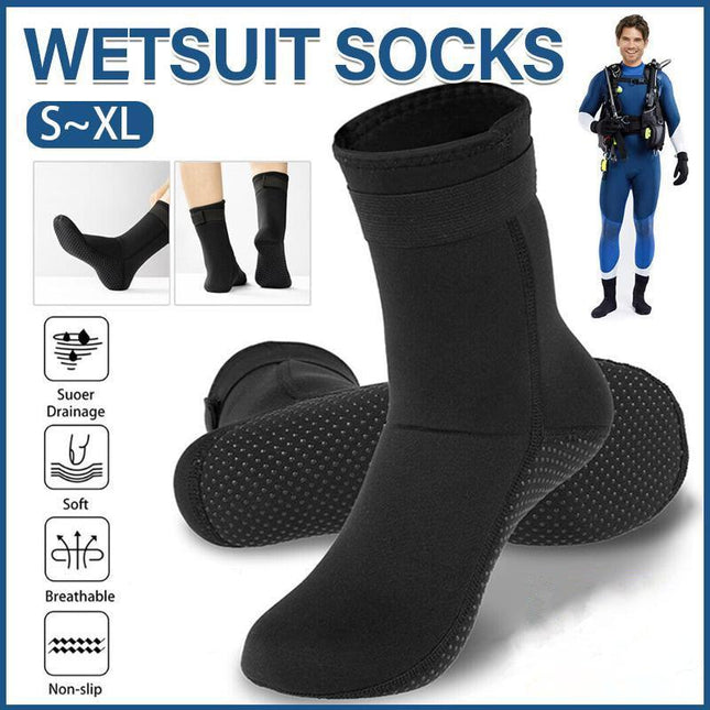 3mm Neoprene boots Diving Surfing Swim Wetsuit Snorkeling Boots Watersport Socks