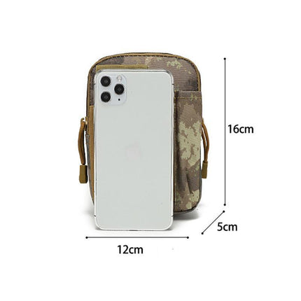 Tactical Waist Bag Utility Military Wallet Pack Belt Molle Multi Purpose Pouch - Aimall
