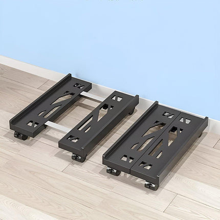 Plastic Computer Case Bracket Retractable Mobile Host Shelf for Under Desk Use
