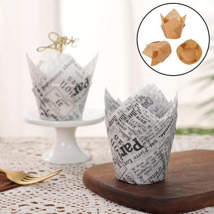 1000PCS Grease-proof Cupcake Liners Muffin Cup Cup Cake Paper Cup Large - Aimall