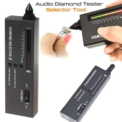 V2 Diamond Tester Gems Gemstone Tool Tool NEW Selector LED Audio Jewelry Test - Aimall