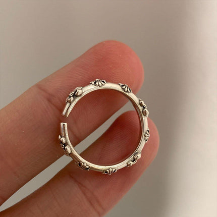 Vintage Adjustable Open Ring Retro Fashion Jewelry Women Girls Classic