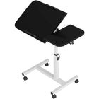 Adjustable Folding Computer Desk Stand Floor-Standing Movable Bedside Table
