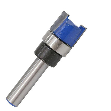 3PCS 1/4" Shank Flute Flush Trim Router Bit Set Top Bearing Milling Cutter Kit - Aimall