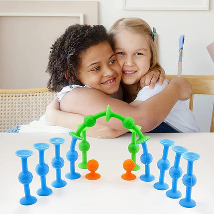 12pcs Sucker Darts Throwing Game Sticky Pop Table Toy Party Drinking Toys - Aimall