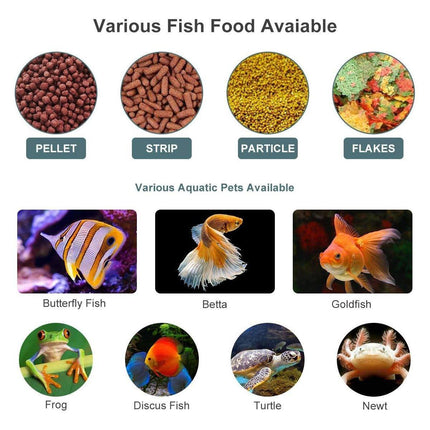 Automatic Fish Feeder Aquarium Tank Regular Feeding Timer Fish Food Dispenser