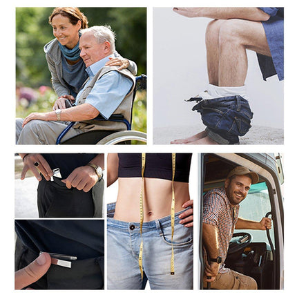 Folding Multipurpose Belt Clip Adjustable Buckle for Pants Belts and Accessories