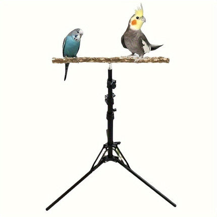Parrot Activity Stand Pet Bird Stand with Stick Perch for Birds Play and Rest