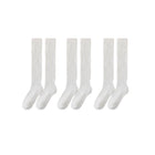 3Pairs Warm Calf Socks Stack Stockings Winter Fall Over Knee High Thick Socks Set