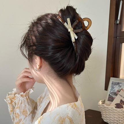 Oversized Hair Claws Shark Clip Women Elegant Ponytail Hairpin Hair Accessories - Aimall