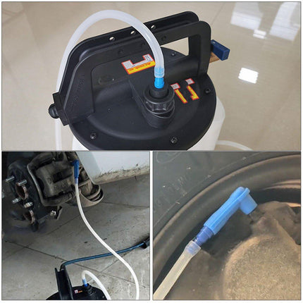 3X Brake Hose Car Brake Bleeder Hose Brake Oil Bleeder Oil Replacement Tool