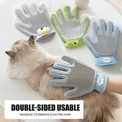 Pet Hair Removal Brush Cat Gloves Dog Bath Massage Comb Pet Grooming Supplies