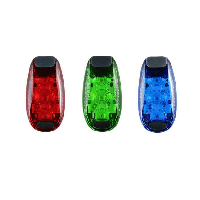 Safety Warning Lamp LED Tail Light Bicycle Cycling Back Rear Bike Helmet Running - Aimall