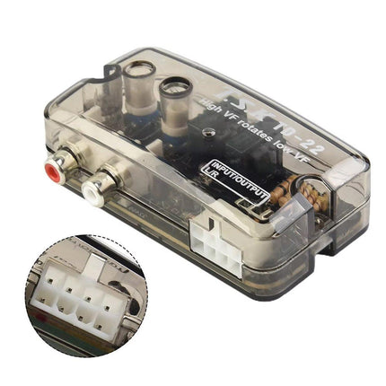 Car High to Low Frequency Converter Auto Stereo Line Speaker Level Adapter TD22