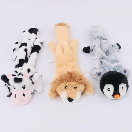 Pet Toy Squeaky Animal Soft Plush Dog Chew Sloth Series 45 cm Pet Dental Health - Aimall