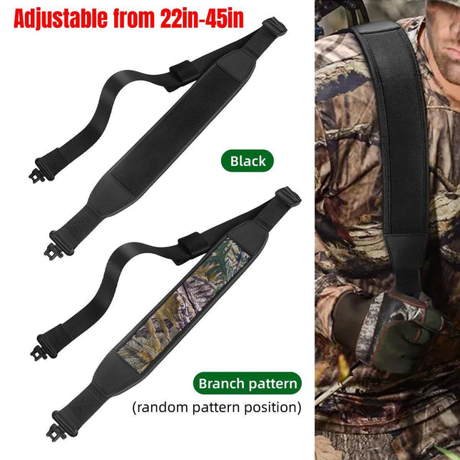 Tactical Shooting Rope Sling Adjustable Heavy Duty Sling for Firearms and Gear