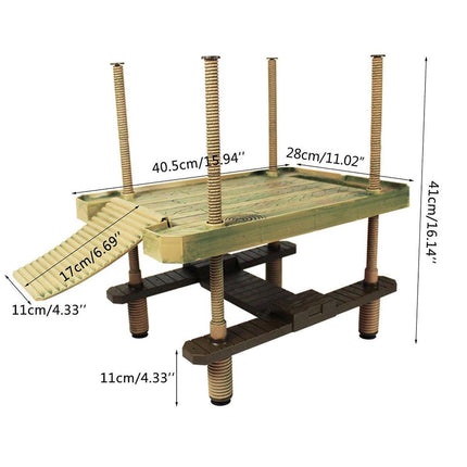 Enhance Your Turtle's Habitat with a Durable Turtle Dock