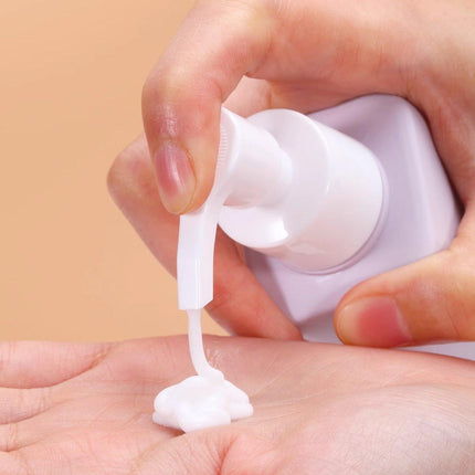5Pcs 250ml Plastic Empty Lotion Pump Bottles Shampoo Container Dispenser PE Pump