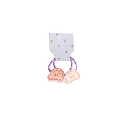 Cute Cartoon Hair Accessories Elastic Hair Cords for Young Wearers and Daily Styling
