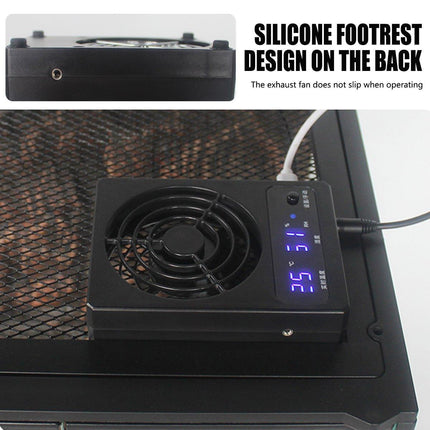 Advanced Reptile Fans Enclosure Ventilation Fan Automatic Temperature Control