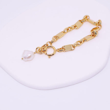 Simple Chunky Chain Bracelet Elegant Trendy Fashion Jewelry for Women Gifts
